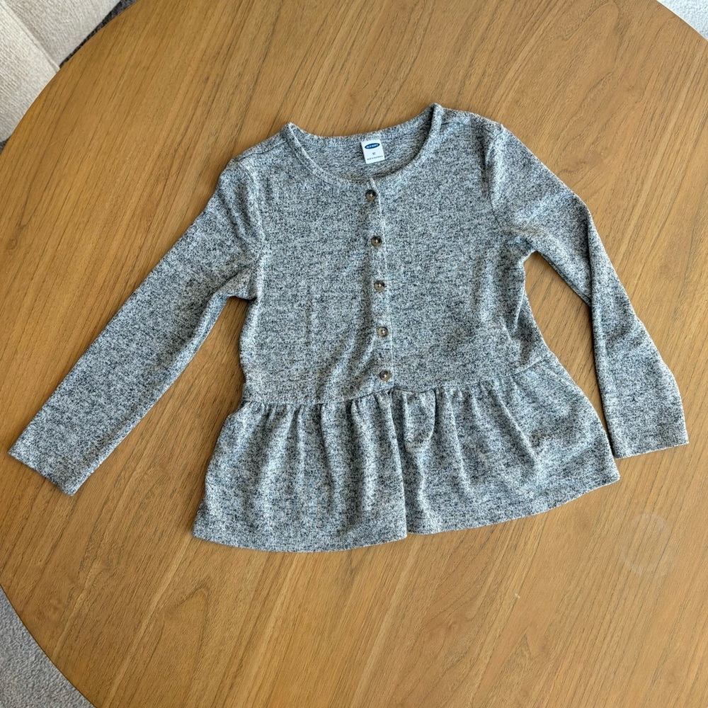 Old Navy Knit Peplum Sweater